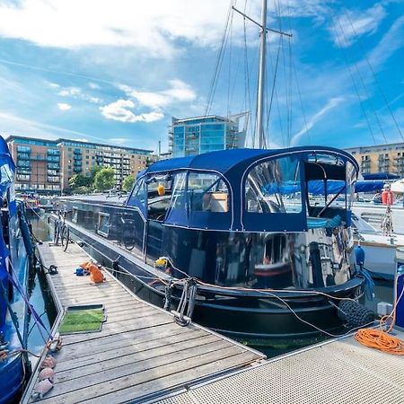 Luxurious Houseboat Near Canary Wharf In London Luaran gambar